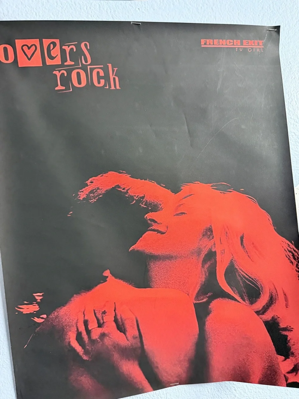 Lovers rock canvas poster